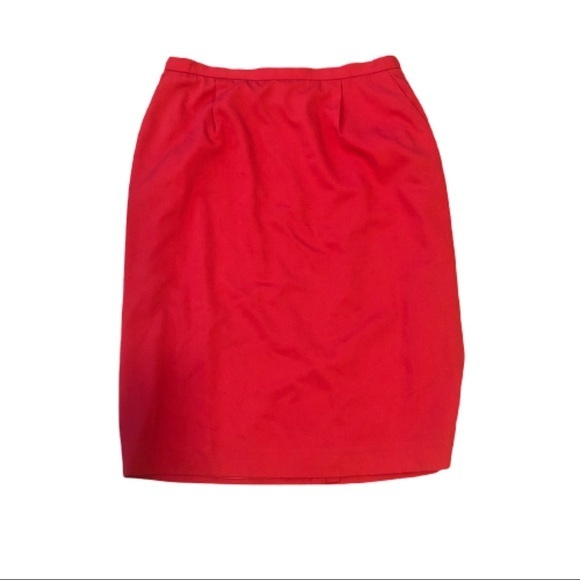 Pendleton Skirts Vintage Pendleton Red Plus Size Skirt Poshmark